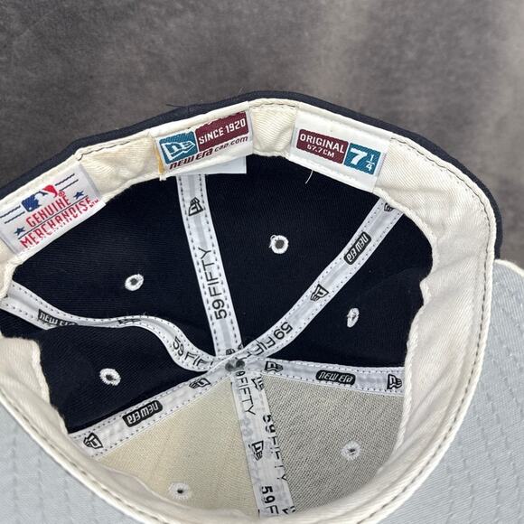 VINTAGE Y2K NEW ERA BOSTON RED SOX 5950 7-1/4 - Picture 7 of 8